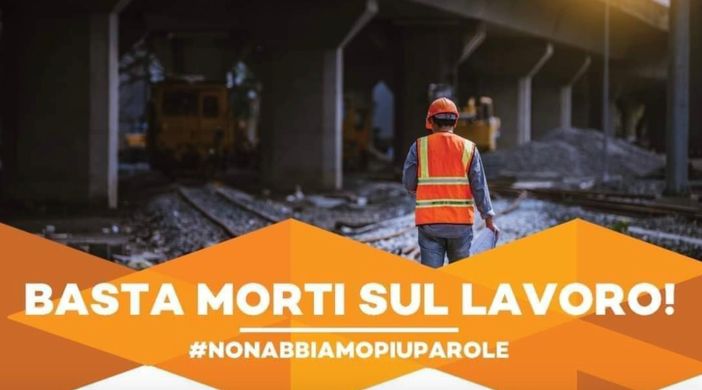 Lunedì sciopero e corteo dalla stazione: «Non si può morire di lavoro» Lunedì sciopero e corteo dalla stazione: «Non si può morire di lavoro»
