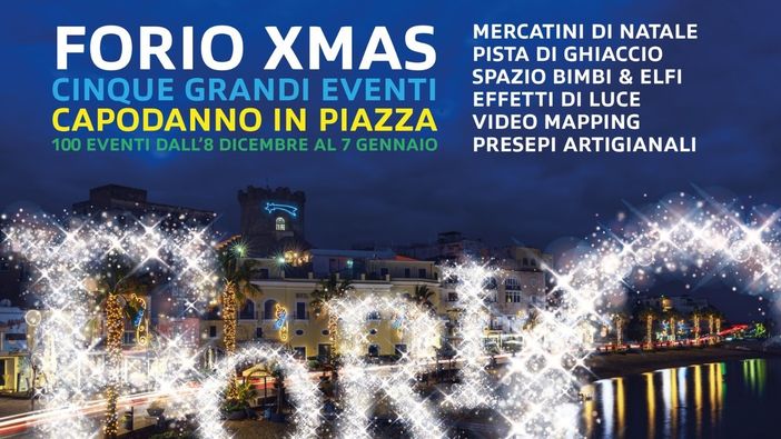 Un Natale ‘Infinito’ a Forio, sull’Isola d’Ischia. Ecco Ferreri, Clementino e Prezioso con 100 eventi Un Natale ‘Infinito’ a Forio, sull’Isola d’Ischia. Ecco Ferreri, Clementino e Prezioso con 100 eventi