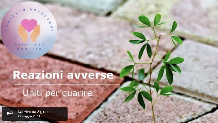 Eventi avversi: quinto incontro, giovedì, con il dottor Fabrizio Salvucci