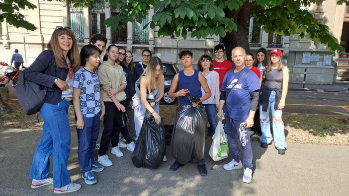 Una piccola parte delle classi al lavoro