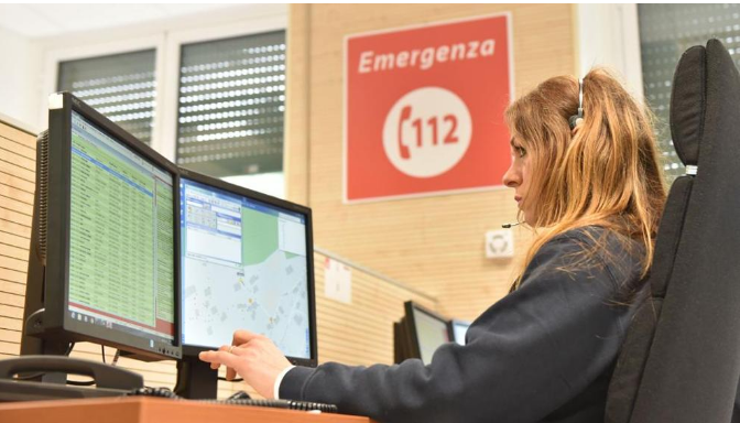 Inappropriato il 43% delle chiamate al 112