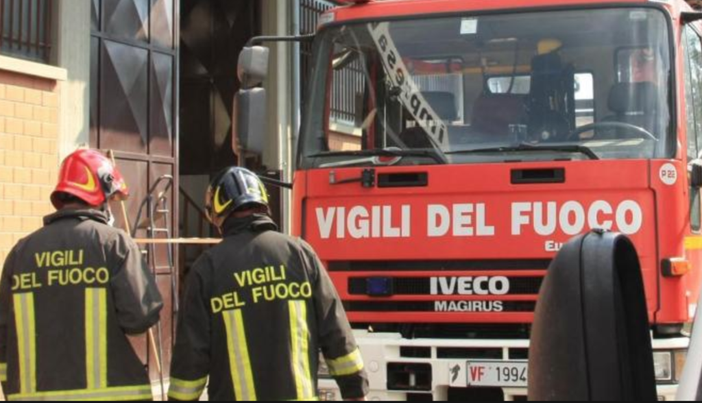 Auto ribaltata alle porte di Desana