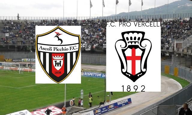 Ascoli – Pro Vercelli: le formazioni iniziali