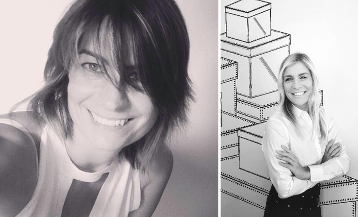 Serena Fasano, torinese, PARTNER e CLIENT DIRECTOR INSTANT LOVE e Fabrizia Marchi, romana, CEO TBWA ITALIA Serena Fasano, torinese, PARTNER e CLIENT DIRECTOR INSTANT LOVE e Fabrizia Marchi, romana, CEO TBWA ITALIA