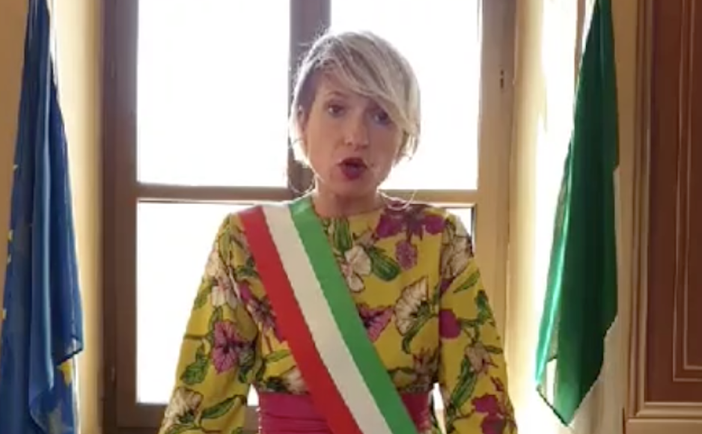 Il sindaco di Asigliano, Carolina Ferraris