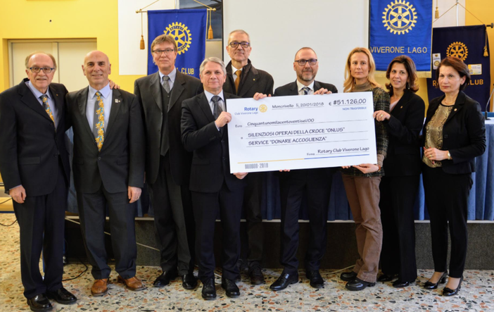 I Rotary ospiti al Trompone: visita ai nuovi ambienti della Rsa - le foto