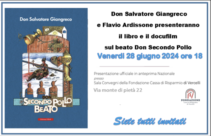 Libro e docufilm su Don Secondo Pollo