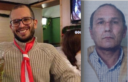 Andrea Foglia e, a destra, Giuseppe Sorrentino