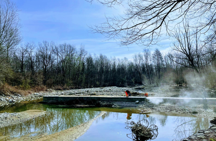 Sesia: pulizia dell'alveo alla Ca d'Assi Sesia: pulizia dell'alveo alla Ca d'Assi