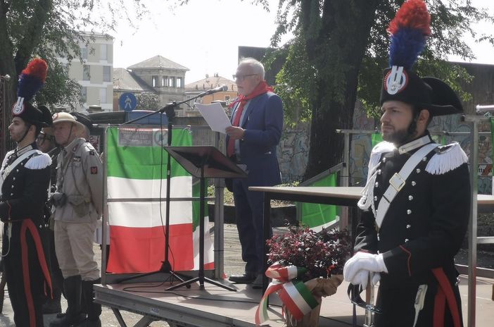 Il presidente Anpi Giacomo Ferrari terrà l'orazione Il presidente Anpi Giacomo Ferrari terrà l'orazione