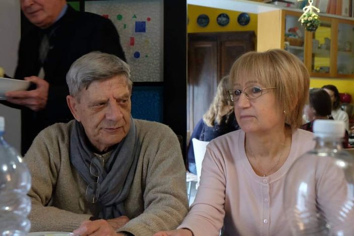 L'immagine di Carlo Truffa e Anna Vetulli che la figlia Barbara ha pubblicato sul suo profilo Facebook