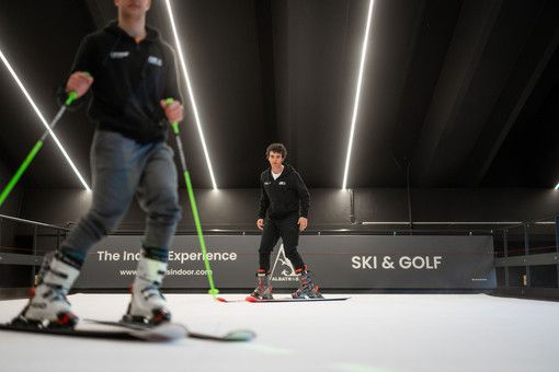 Sci indoor: da Albatros si può VIDEO Sci indoor: da Albatros si può VIDEO