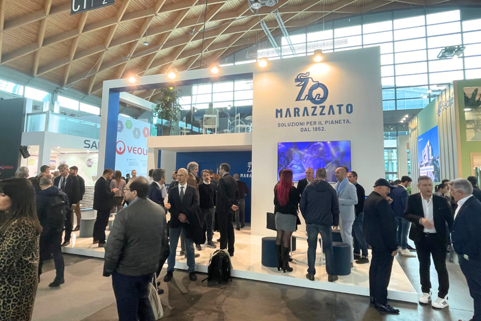 Ecomondo, Marazzato accoglie il ministro Pichetto Fratin