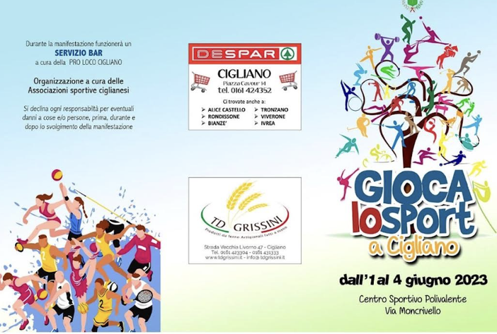 Sport in festa a Cigliano