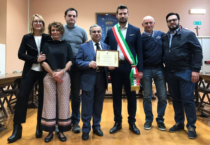 Cittadinanza onoraria al dottor Viazzo Cittadinanza onoraria al dottor Viazzo