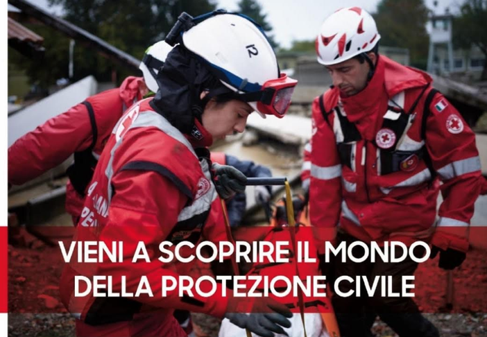 "Vieni a scoprire la protezione civile Cri"