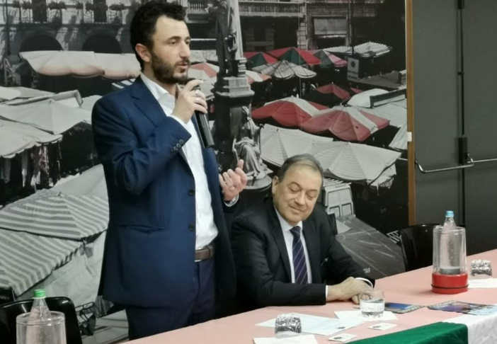 Pozzolo e Corsaro durante la campagna elettorale 2019 Pozzolo e Corsaro durante la campagna elettorale 2019