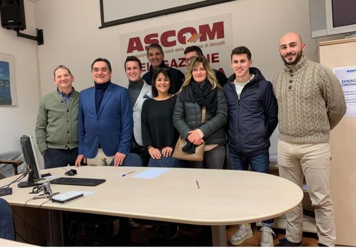 Nuovo direttivo all'Ascom di Borgosesia Nuovo direttivo all'Ascom di Borgosesia