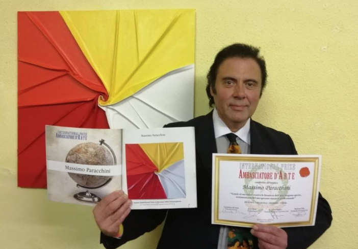 Massimo Paracchini è "Ambasciatore d'Arte"