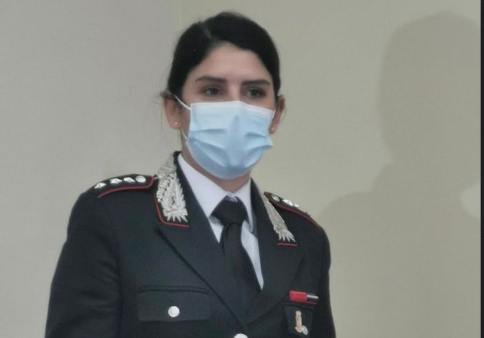 Il capitano Annalisa Menga Il capitano Annalisa Menga