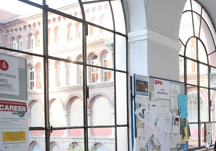 L'interno del complesso universitario San Giuseppe