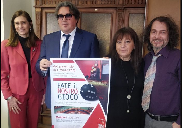 Azzardo patologico: una piaga anche vercellese. Mostra interattiva e ambulatorio dedicato a chi vuole smettere Azzardo patologico: una piaga anche vercellese. Mostra interattiva e ambulatorio dedicato a chi vuole smettere