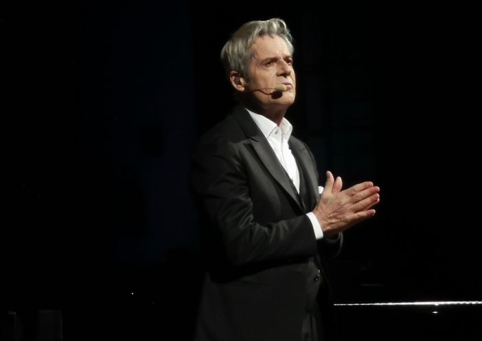 Claudio Baglioni nella sua precedente tappa vercellese
