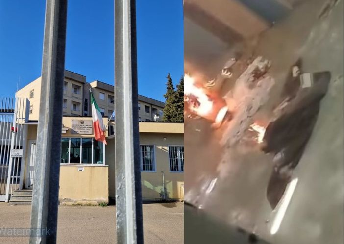Detenuto dà fuoco al materasso, tre agenti del carcere di Biella in ospedale Detenuto dà fuoco al materasso, tre agenti del carcere di Biella in ospedale