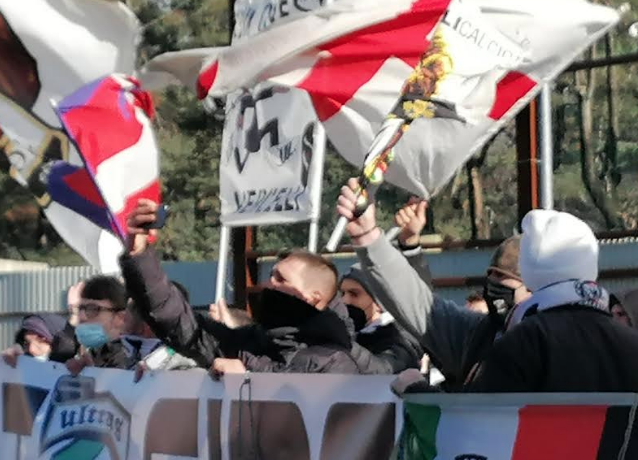 Derby: Il saluto della Curva Ovest - VIDEO E FOTO