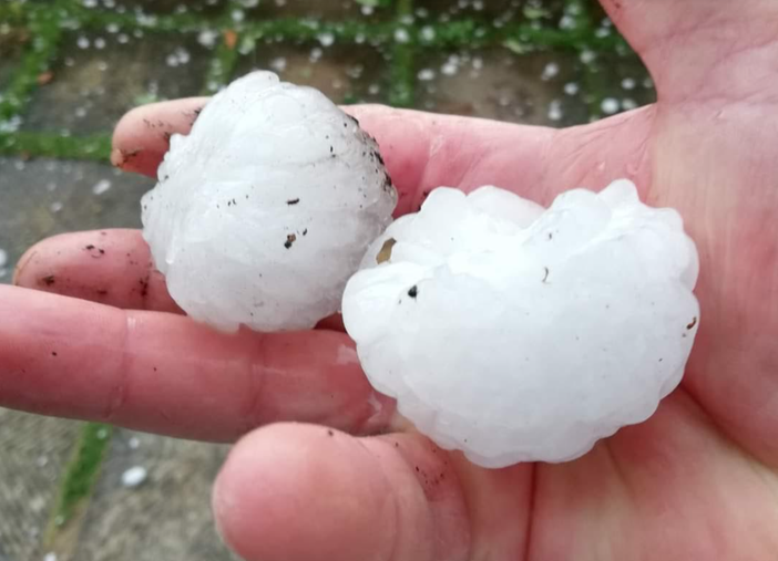 Gattinara, grandine e danni sulle colline del vino docg