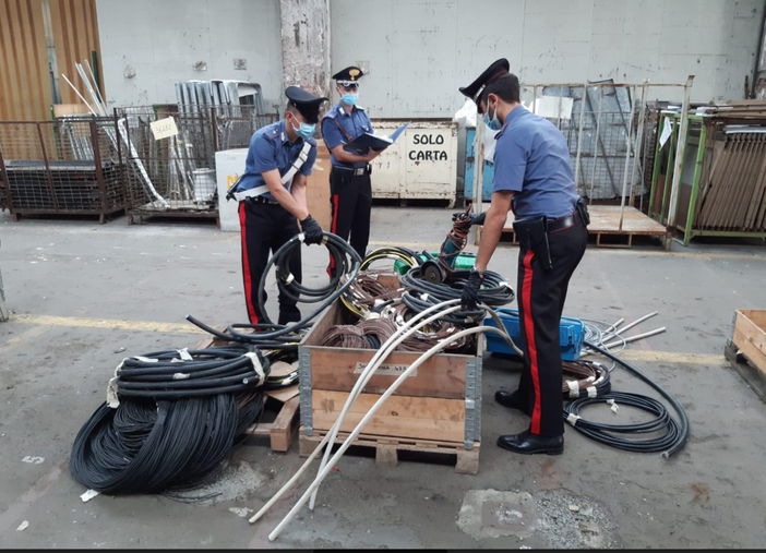 Sorpresi a rubare utensili e rame dalla Ifi Sorpresi a rubare utensili e rame dalla Ifi