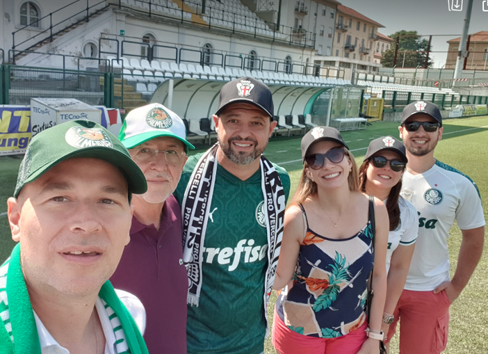 Continua il legame tra le tifoserie di Pro Vercelli e Palmeiras Continua il legame tra le tifoserie di Pro Vercelli e Palmeiras