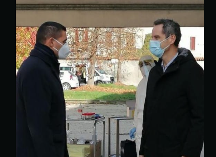 Il sindaco Cappuccio insieme al manager Angelo Penna