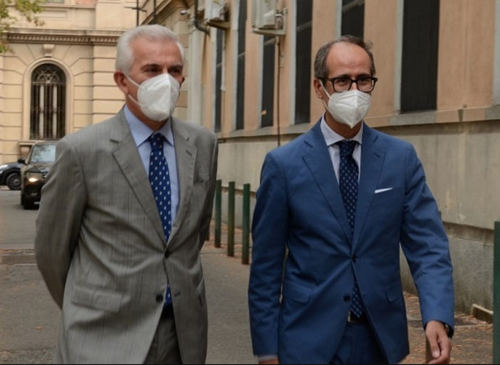 Il prefetto Lucio Parente e il questore Maurizio Di Domenico Il prefetto Lucio Parente e il questore Maurizio Di Domenico