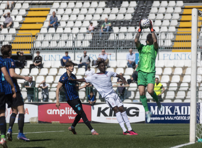 Pro sconfitta in casa dall'Inter Under 23 (f. Devecchi) Pro sconfitta in casa dall'Inter Under 23 (f. Devecchi)