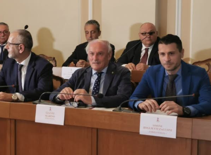 Il gruppo consiliare di Forza Italia eletto nel 2019