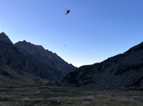 Alpinisti soccorsi sul becco di Valsoera Alpinisti soccorsi sul becco di Valsoera