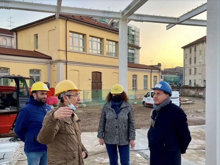 Prende forma la nuova ala dello Scientifico