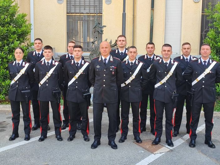 Undici nuovi carabinieri in servizio in Provincia