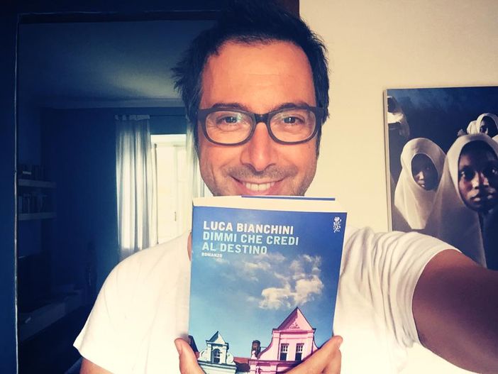 Luca Bianchini con il romanzo Luca Bianchini con il romanzo
