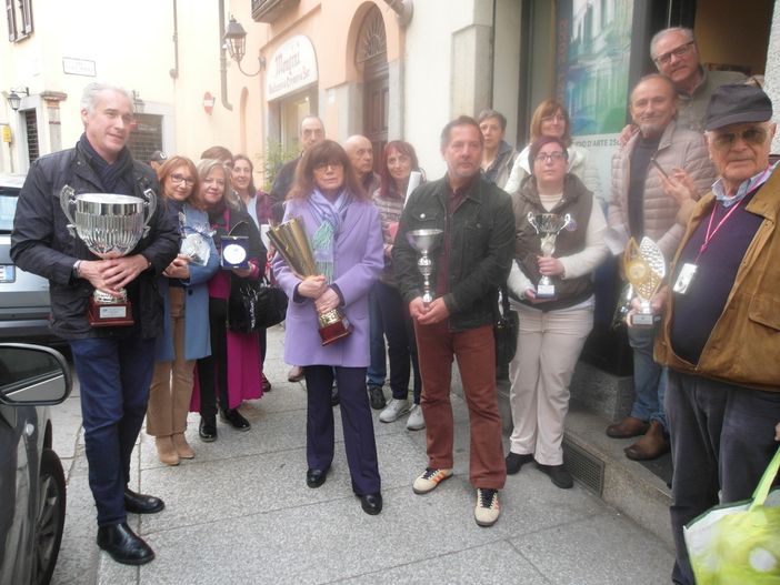 Il gruppo dei premiati