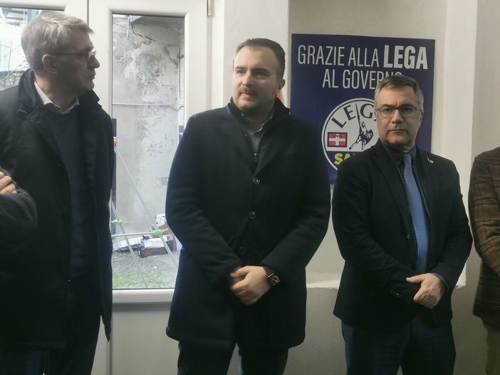 Lega: Molinari inaugura la nuova sede. «Il congresso provinciale? Un falso problema»