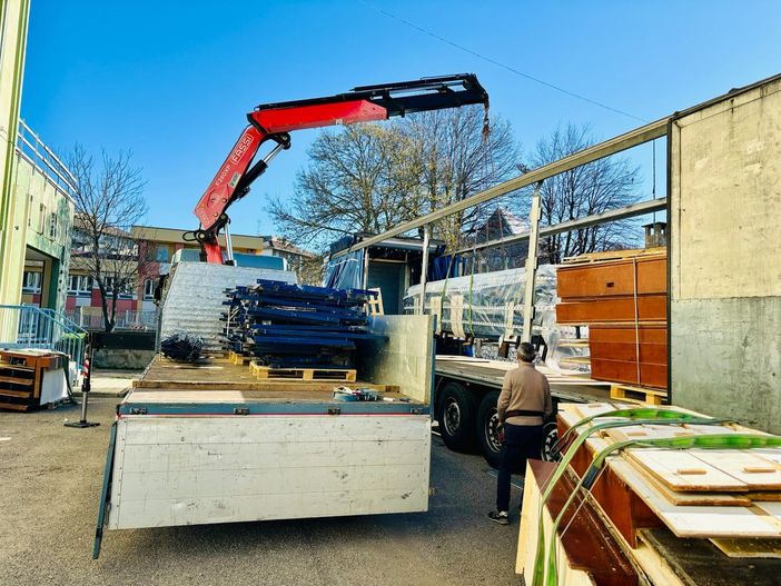 PalaPiacco, arrivano le nuove tribune PalaPiacco, arrivano le nuove tribune