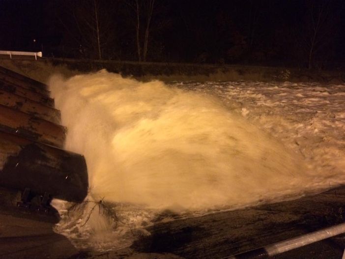 Ponti e strade chiuse: la situazione a Trino e Crescentino