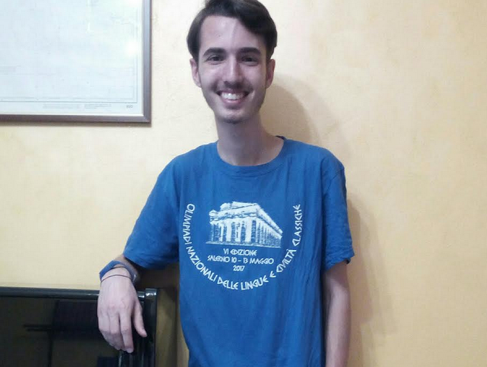 Uno studente del Lagrangia alle Olimpiadi di lingue classiche