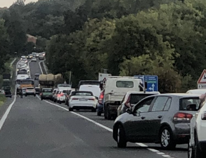 Incidente tra Dorzano e Salussola: 4 auto coinvolte, una coda lunghissima Incidente tra Dorzano e Salussola: 4 auto coinvolte, una coda lunghissima