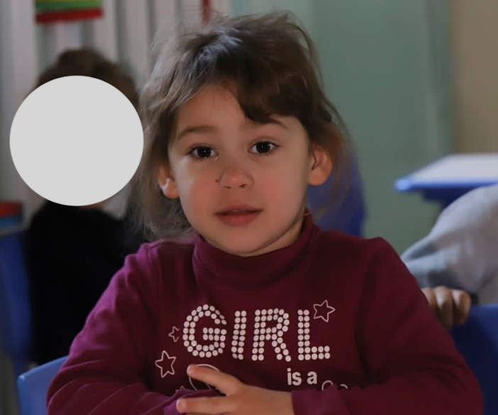 La foto della piccola Anna Roberto, postata dalla sua mamma La foto della piccola Anna Roberto, postata dalla sua mamma