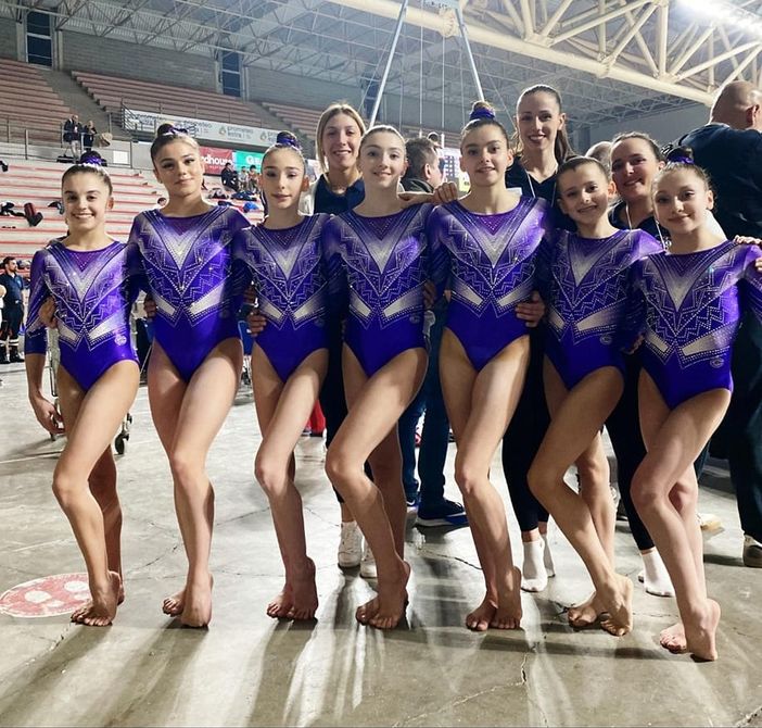 Libertas Ginnastica terza agli assoluti di serie A Libertas Ginnastica terza agli assoluti di serie A