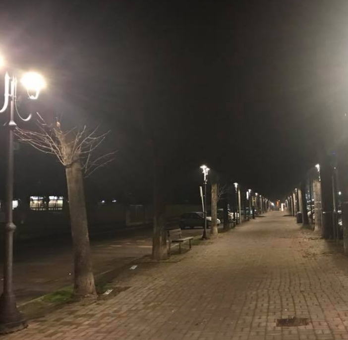 Arrivano i led in altre 28 vie della città Arrivano i led in altre 28 vie della città