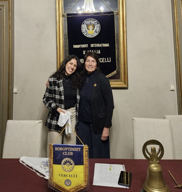 Marta Graziano ospite del Soroptimist Vercelli Marta Graziano ospite del Soroptimist Vercelli